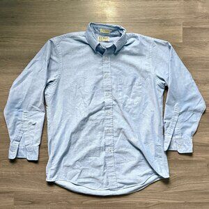 L.L. Bean Men's Classic Oxford Cloth Shirt, Traditional Fit - Light Blue